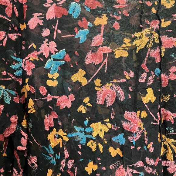 Liv by Habitat clothes NWT mesh long sleeve midi dress size XL - Picture 3 of 9